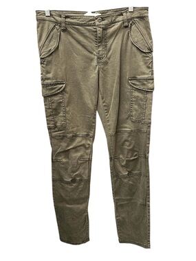 Logg Olive Cargo Pants with Utility Pockets Size M